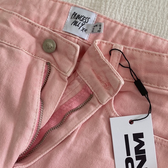 Princess Polly CASCADE JEANS PINK - Picture 4 of 6